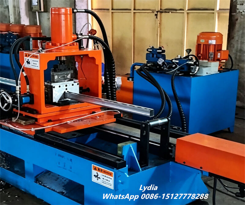 Solar Bracket01 Zhongtuo High Speed 45m/min PV Mounting Structure Production Line Solar Photovoltaic Bracket C/U Channel Steel Roll Forming Machine
