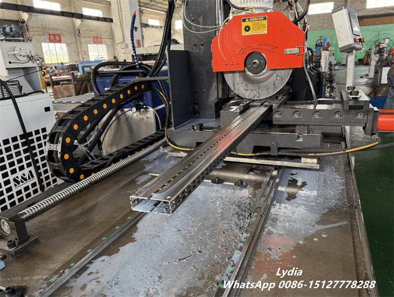 High speed rack component manufacturing equipment