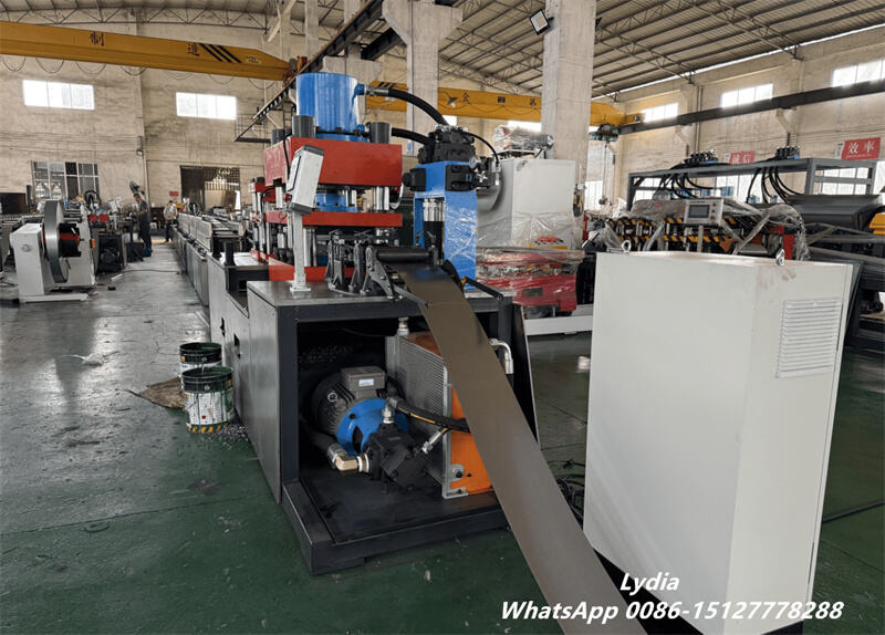 Upright Box Beam03 Automatic pallet rack upright and beam roll forming machine