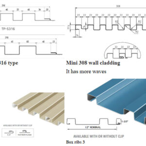 Wall Cladding Machine03 Hydraulic Wall Cladding Sheet Roll Forming Machine