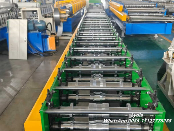 Wall Cladding06 PLC Controlled Metal Wall Cladding Sheet Forming Machine