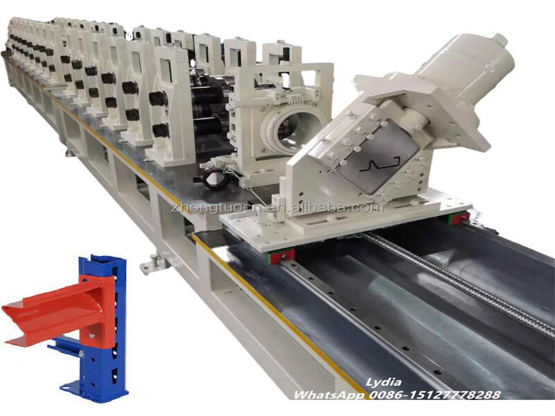 Roll forming process of Z beam shelving profile