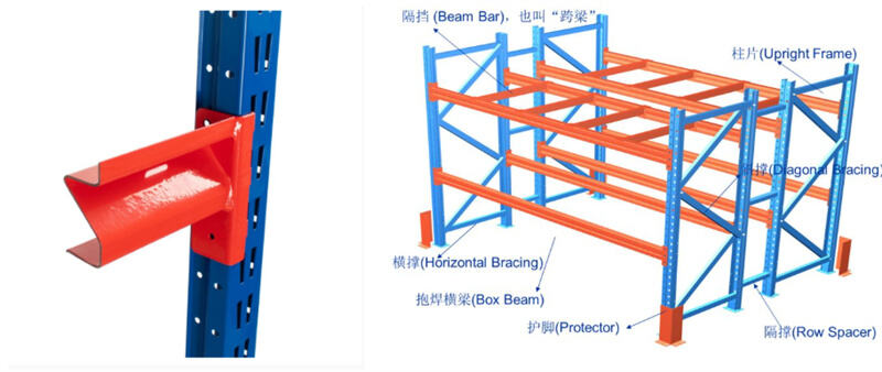 Automatic warehouse shelf upright rack roll forming machine production line