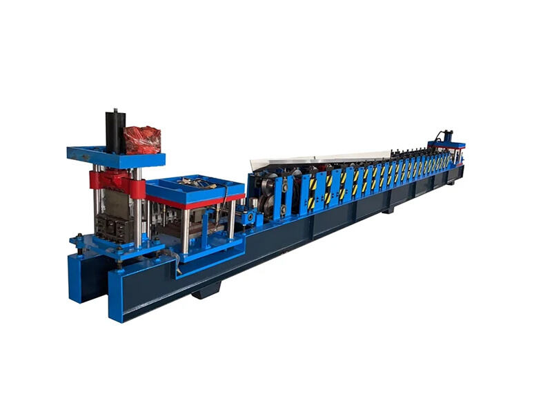 Steel Profile Corner Post Roll Forming Equipment with Hydraulic Cutting System