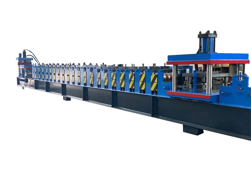 Steel Profile Corner Post Roll Forming Equipment with Hydraulic Cutting System