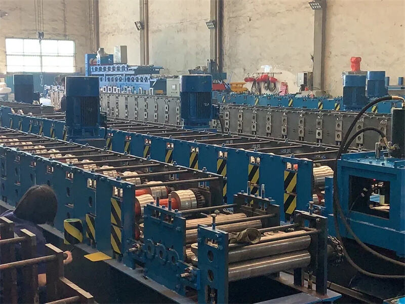 Heavy Duty 4mm Steel Roll Forming Machine for Prefabricated Buildings