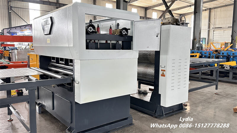 Zhongtuo Heavy Duty Steel Plate Embossing Machine Coil Embossing Machine for 1.2-5mm Carbon Steel 8 Heavy duty coil embossing machine for carbon steel sheets