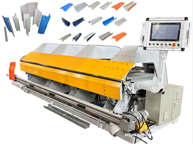 hydraulic folding machine02 Zhongtuo 3.0 Hydraulic Folding Machine 6500mm CNC Sheet Metal Bending Machine