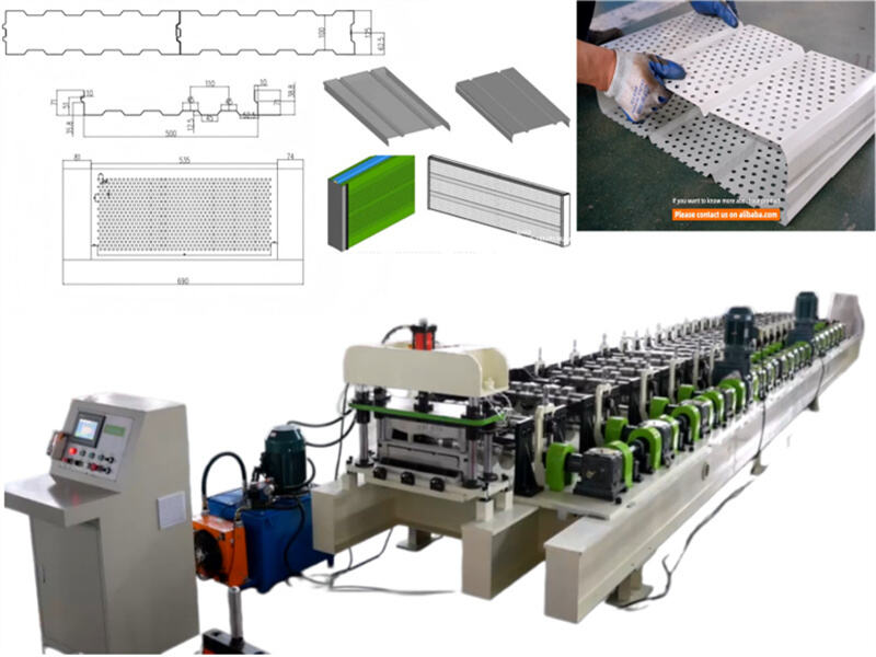 Sound Barrier Panel Roll Forming Machine for Acoustic Noise Barrier Production