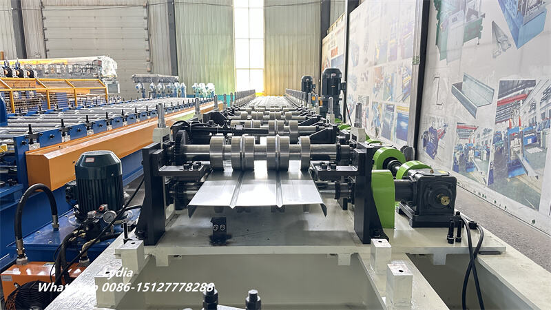 Perforated Acoustic Panel Roll Forming Machine for Highway Noise Barrier Walls