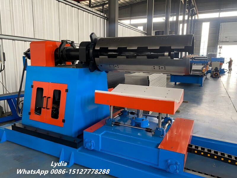 10 ton hydraulic steel coil decoiler machine