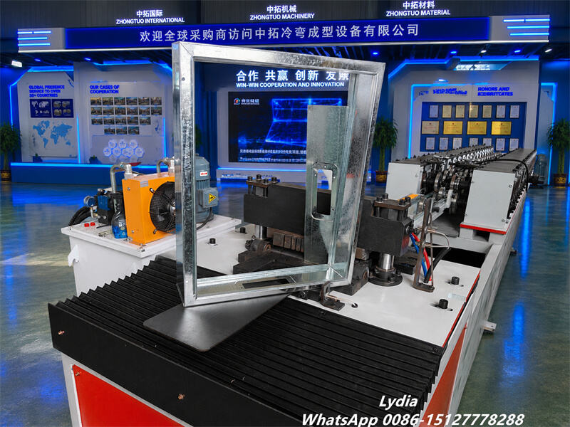 Automatic Electrical Enclosure Roll Forming Machine