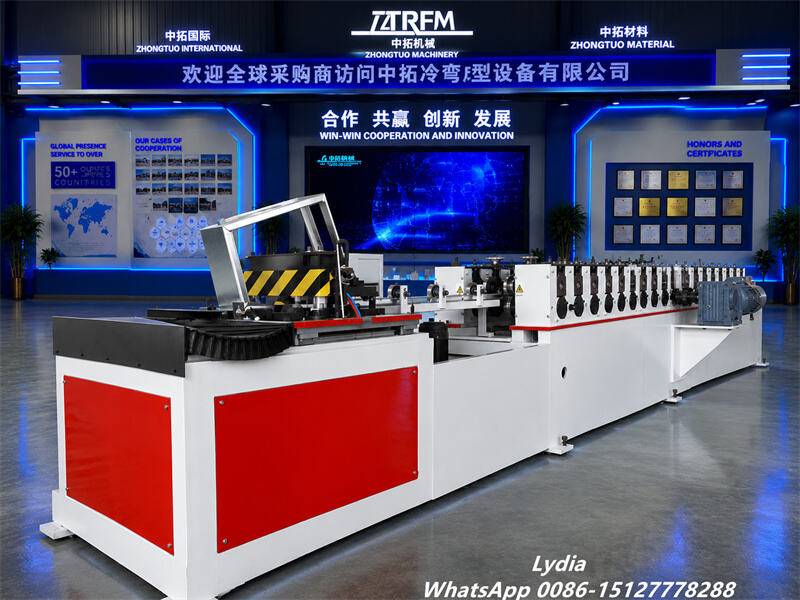 Automatic Electrical Enclosure Roll Forming Machine