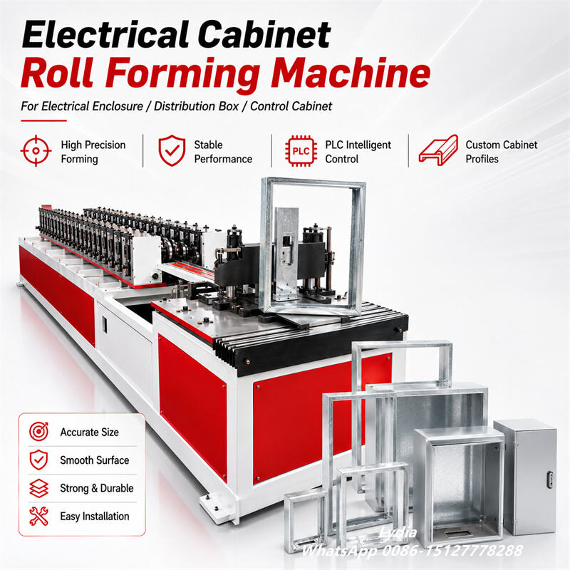Electrical Cabinet Roll Forming Machine for Distribution Boxes