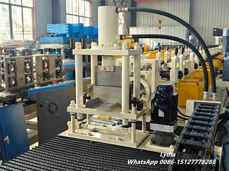 5 Inch and 6 Inch Gutter Cover Roll Forming Machine