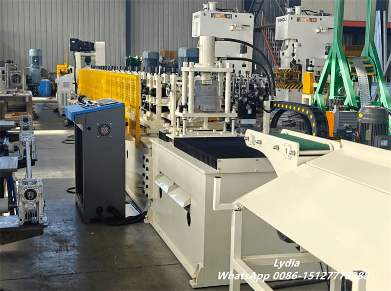 Gutter Protection Roll Forming Machine with Punching System