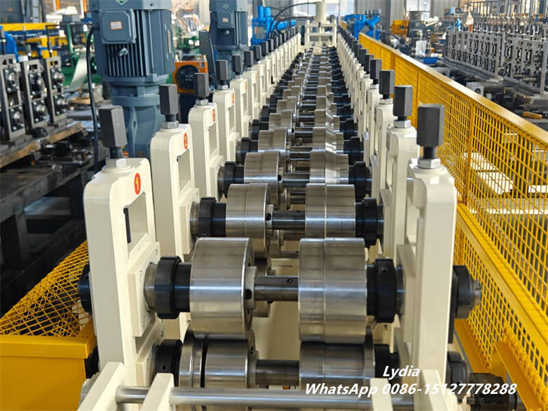 Automatic Gutter Cover Profile Roll Forming Machine