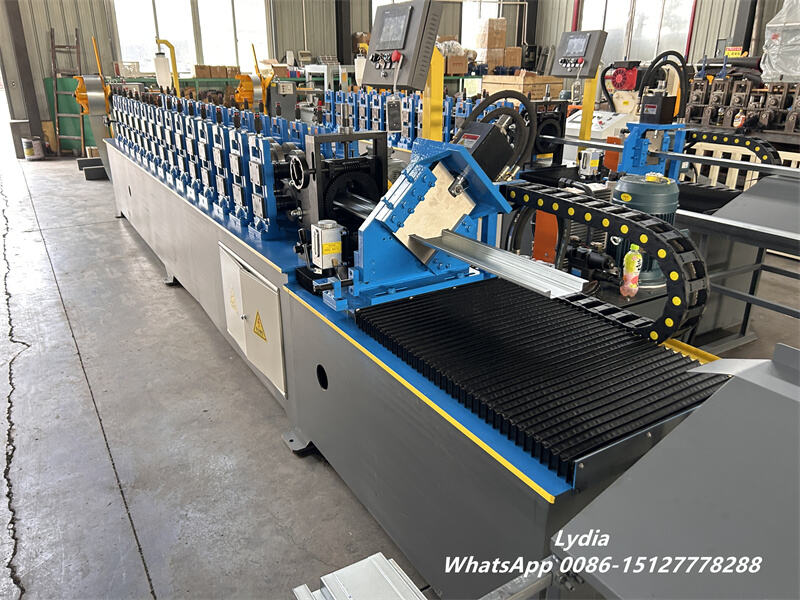 Zhongtuo Omega Furring Channel Roll Forming Machine Metal Furring Machine Hat Stud and Track Machine