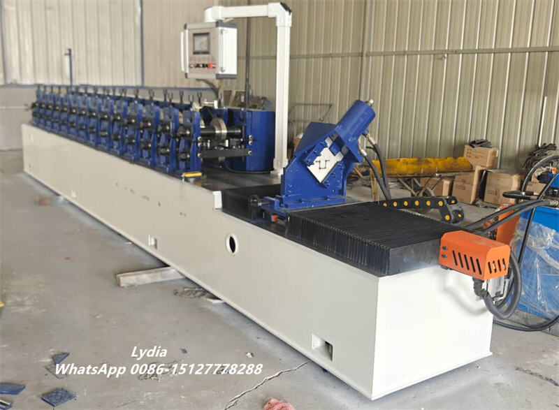 Omega furring channel roll forming machine for ceiling profiles