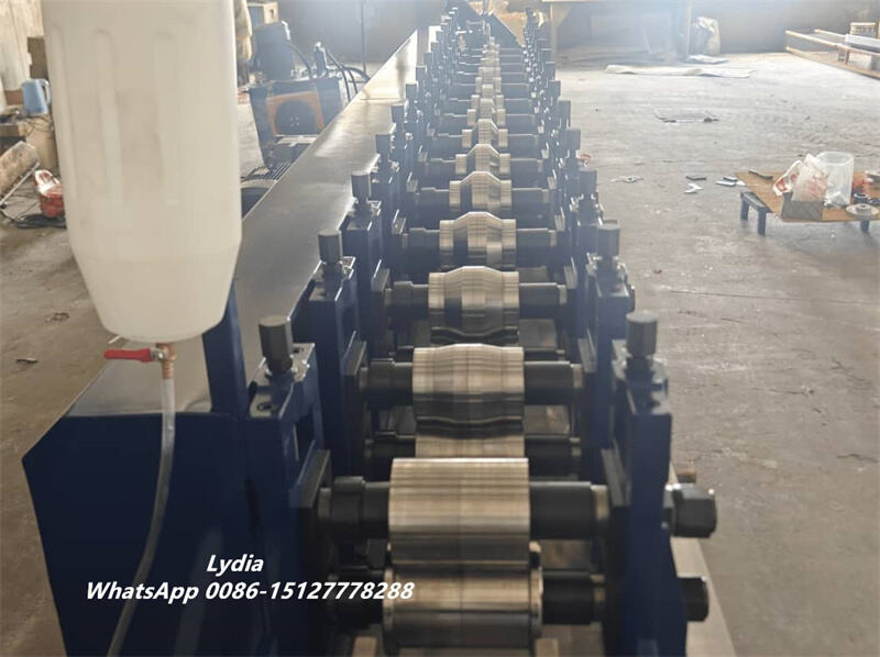 Ceiling omega channel roll forming machine with PLC control