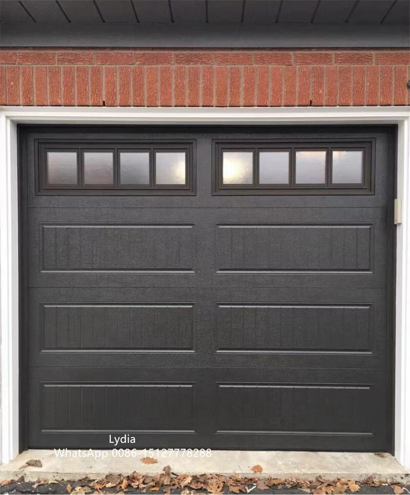 PU sectional garage door finished panel