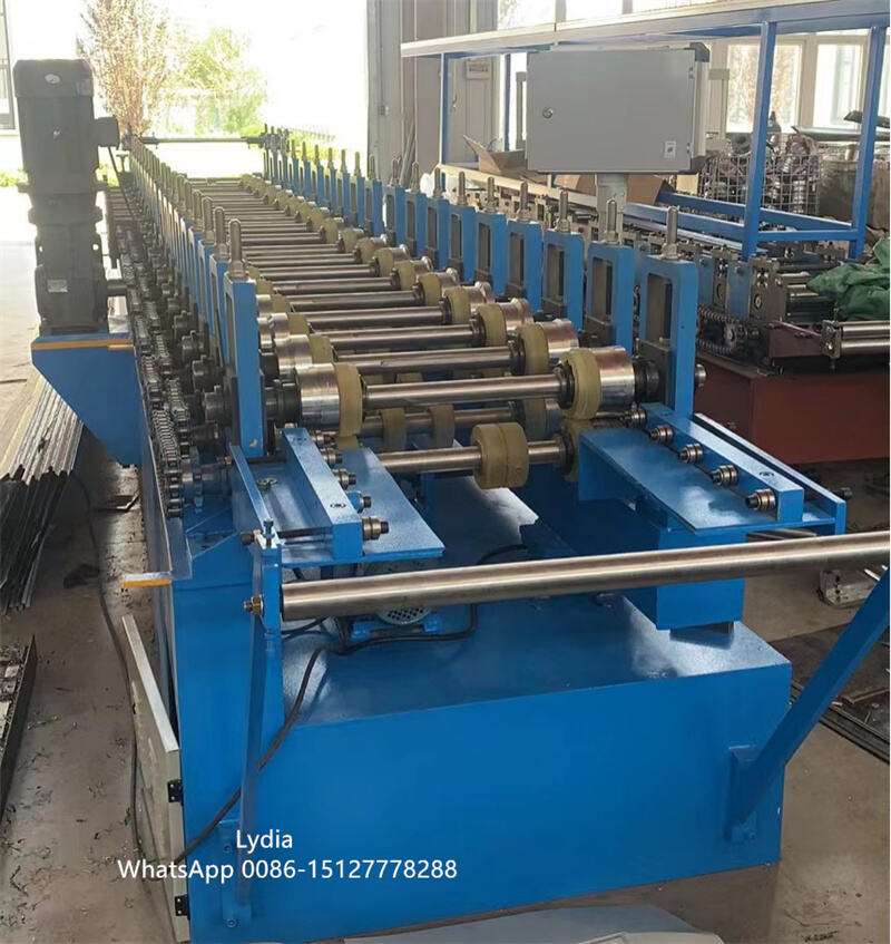 PU Garage Door Machine12 garage door sheet leveling and servo feeding machine