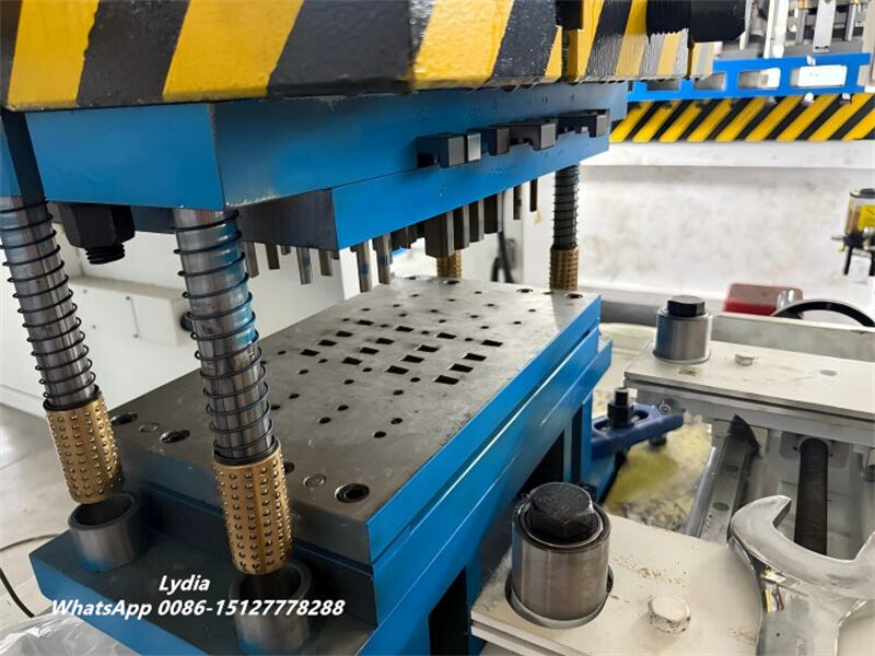Heavy Duty Rack Upright Roll Forming Machine