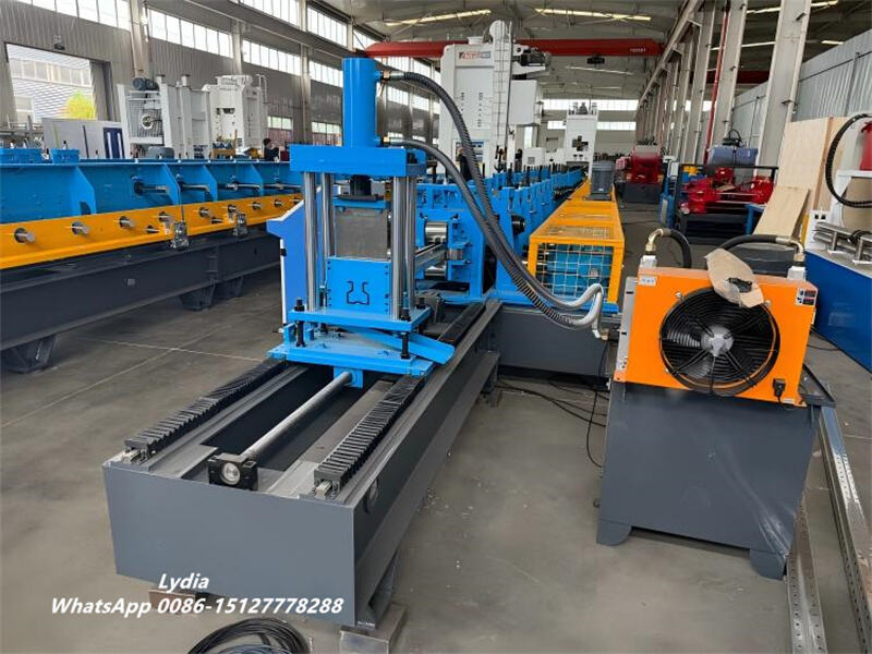 Warehouse Pallet Rack Upright Production Line