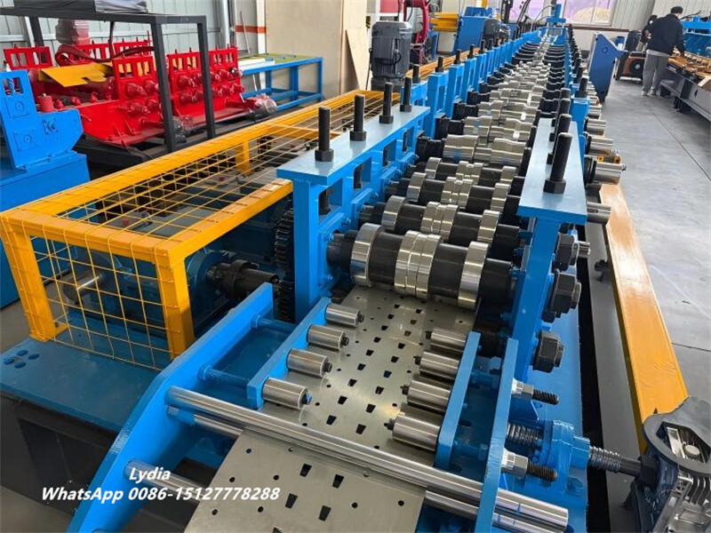 Warehouse Pallet Rack Upright Production Line