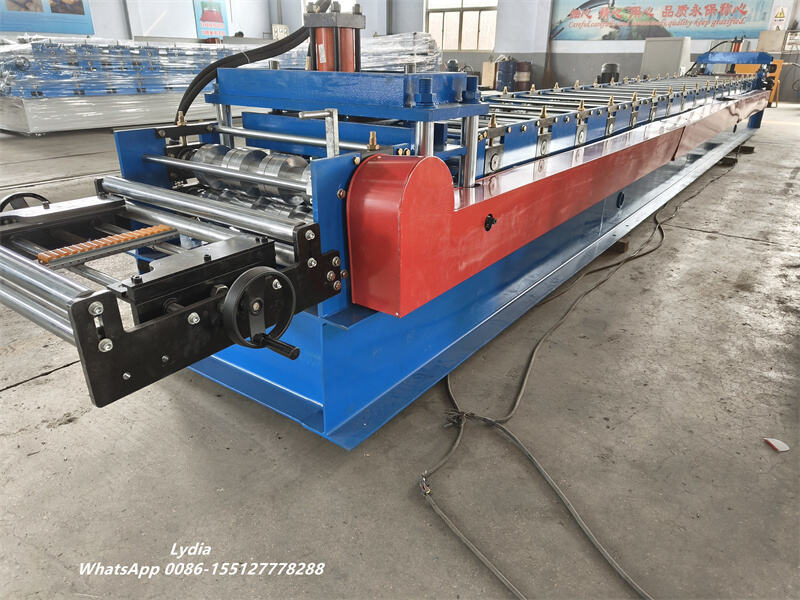 542mm Width Snap Lock Roof Panel Machine