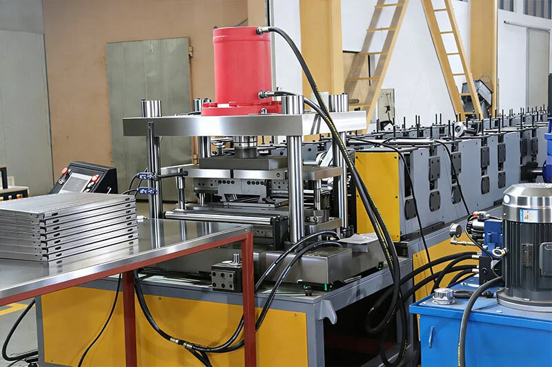 Shelf Panel Roll Forming Machine for Pallet Rack Panels
