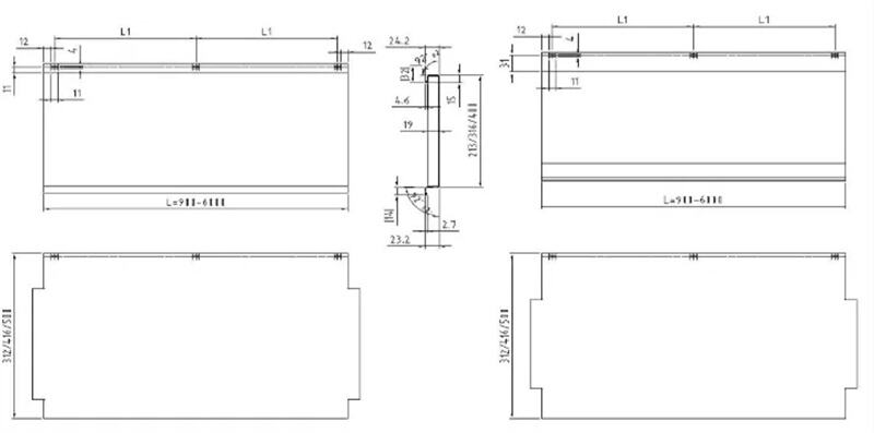 Pallet Rack Shelf Panel Roll Forming Machine