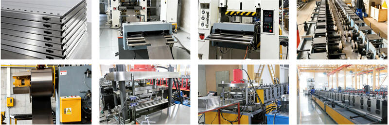 Shelf Panel Roll Forming Machine for Pallet Rack Panels