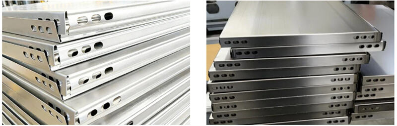 Steel Shelf Panels Produced by Roll Forming Machine