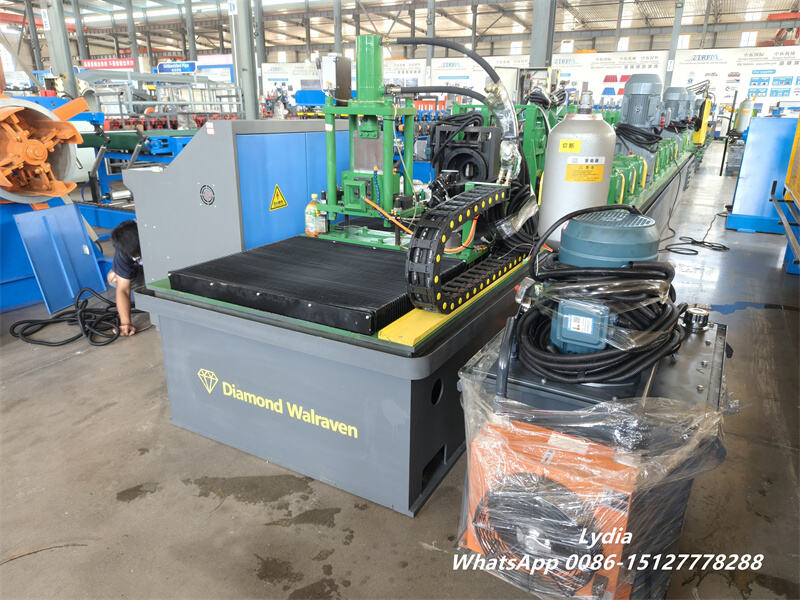 Solar PV Bracket Roll Forming Machine with Punching System