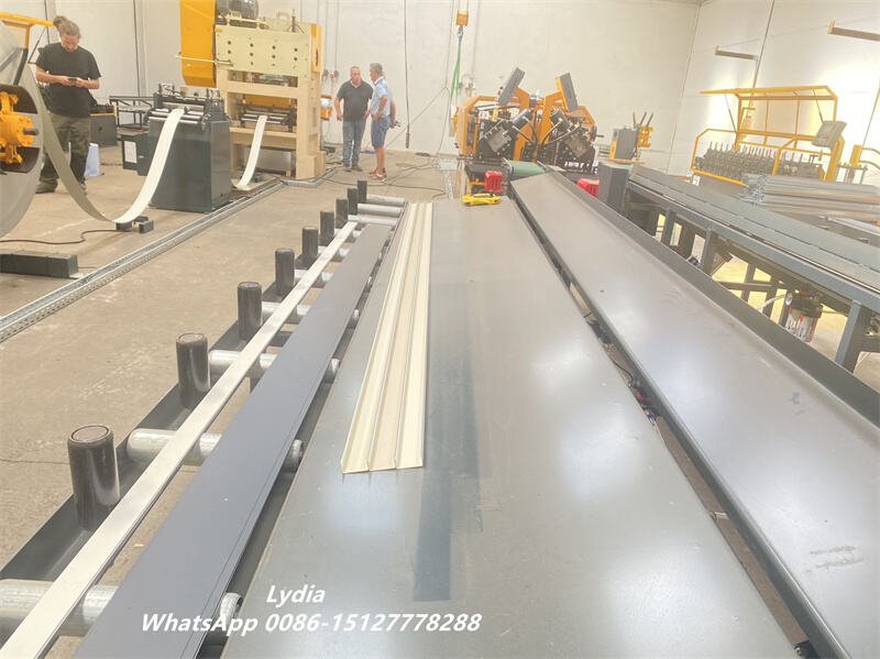 Spring Tee Triangle Tee04 Customized Light Gauge Steel Keel Roll Forming Machine