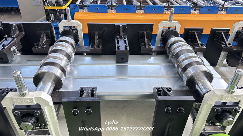 Steel Aluminum Copper Snap Lock Roof Panel Machine