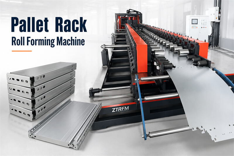 shelf panels 01 Pallet Rack Punching and Forming Machine