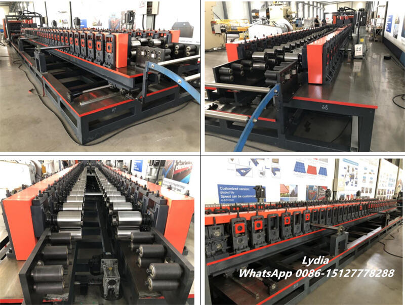 Shelf Panel Roll Forming Machine