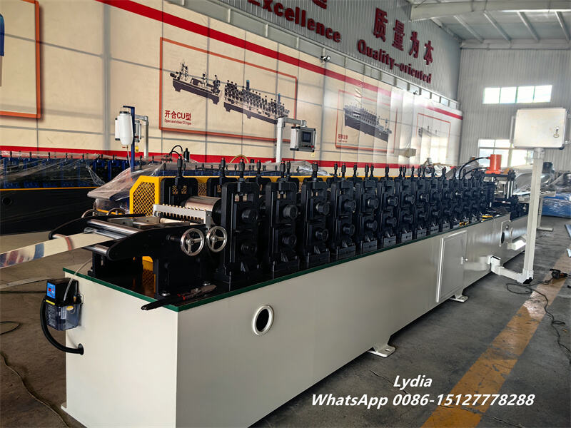 PLC Controlled Rolling Shutter Door Machine