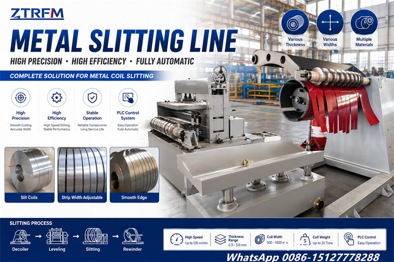 slitting 08 High Speed Metal Slitting Line