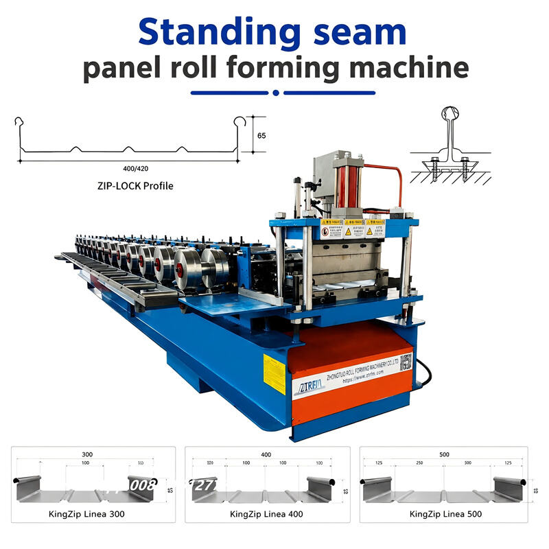 standing seam12 Bemo Roof Panel Roll Forming Machine