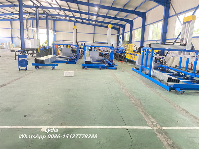 stud and track 08 Automatic drywall steel stud production line for CD UD UW CW profile manufacturing