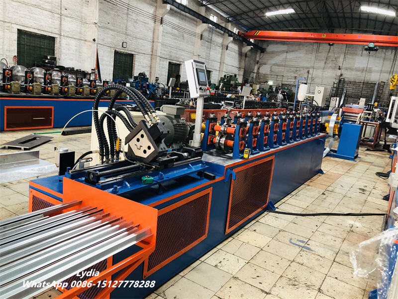 Automatic Omega metal ceiling baffle roll forming machine