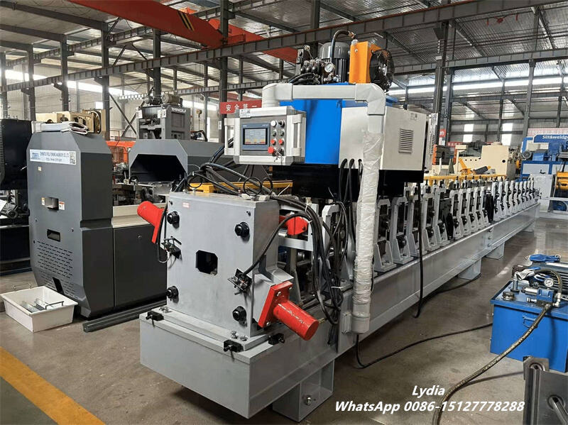 Square Metal Downspout Produced by Roll Forming Machine