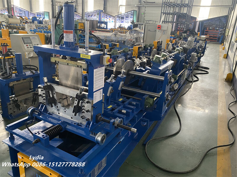 Top hat section roll forming machine complete line