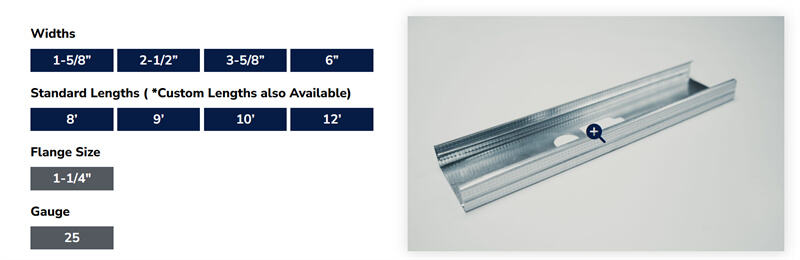 Non Load-Bearing Steel Framing (Light Gauge)