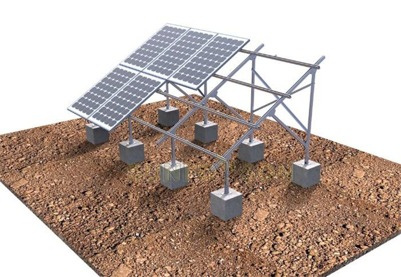Solar Panel Mounting Structure Machine