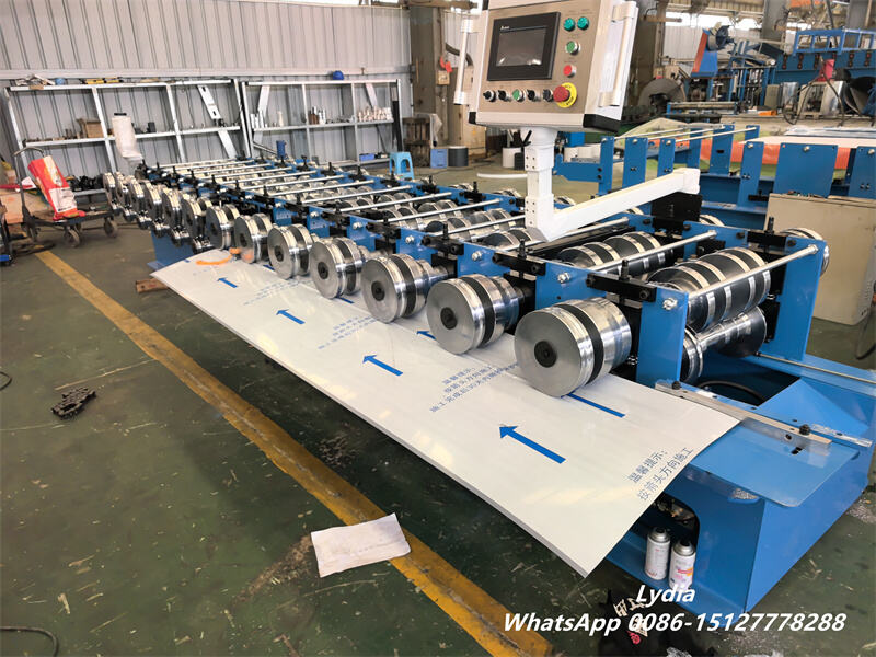 Standing Seam Roof Panel Roll Forming Machine