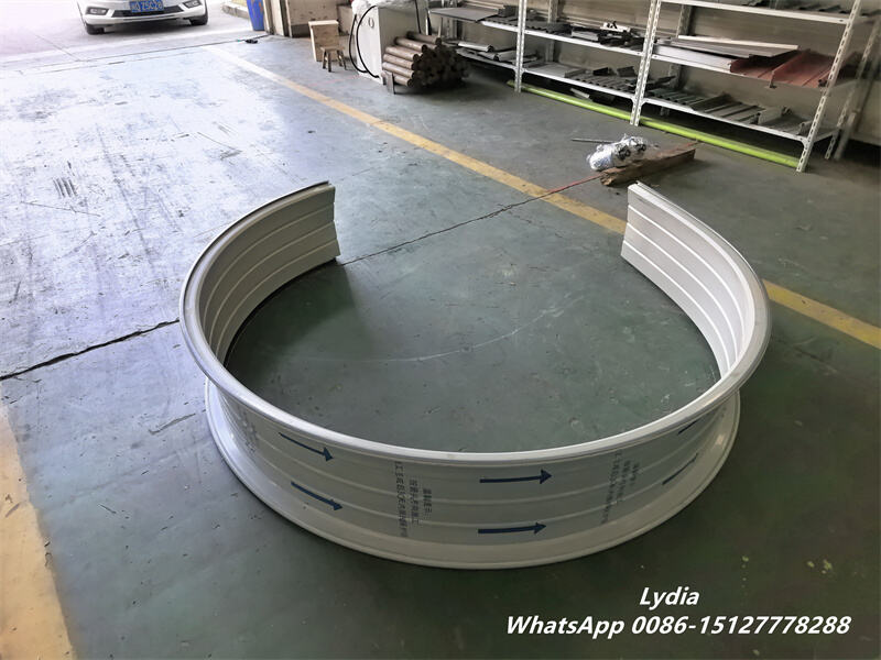standing seam roof panel curving machine